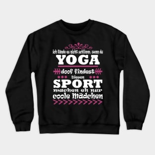 Yoga Crewneck Sweatshirt